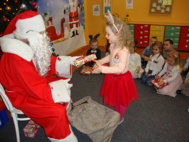 Spotkanie przy choince