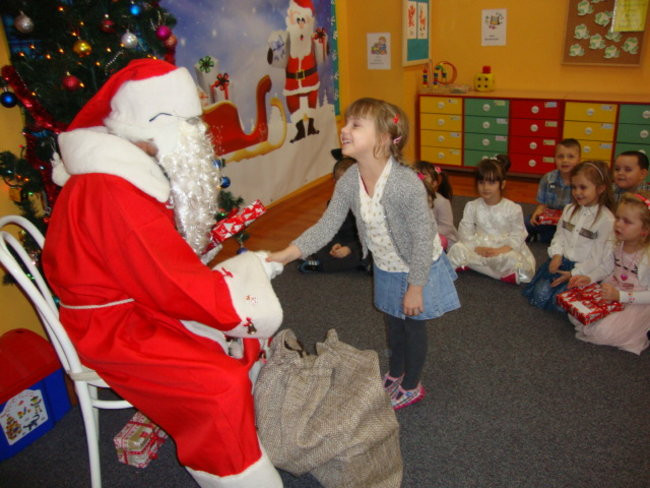 Spotkanie przy choince