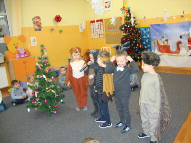 Spotkanie przy choince