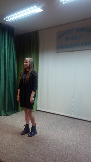 Gminny Konkurs Poezji Obcojęzycznej