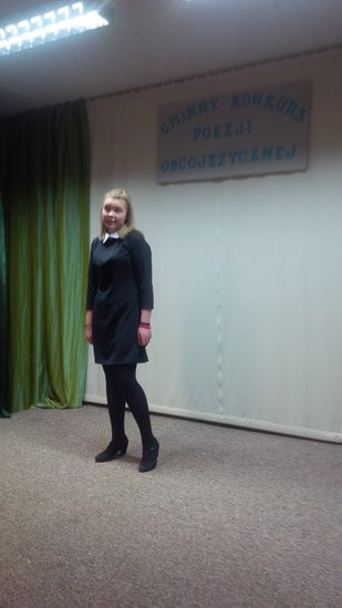 Gminny Konkurs Poezji Obcojęzycznej