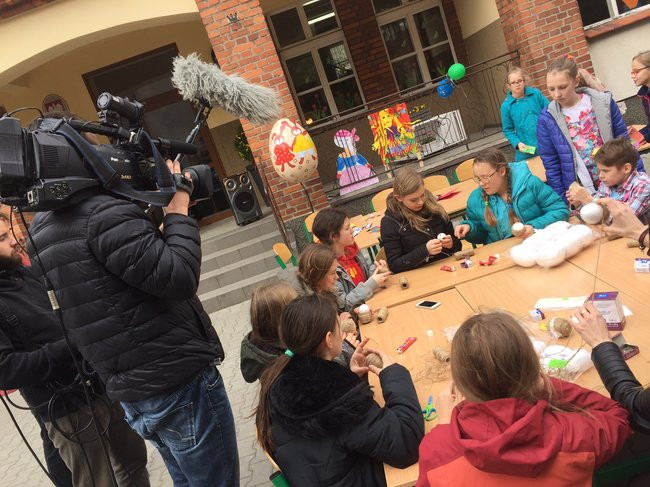 Wizyta aktorki Julii Wróblewskiej