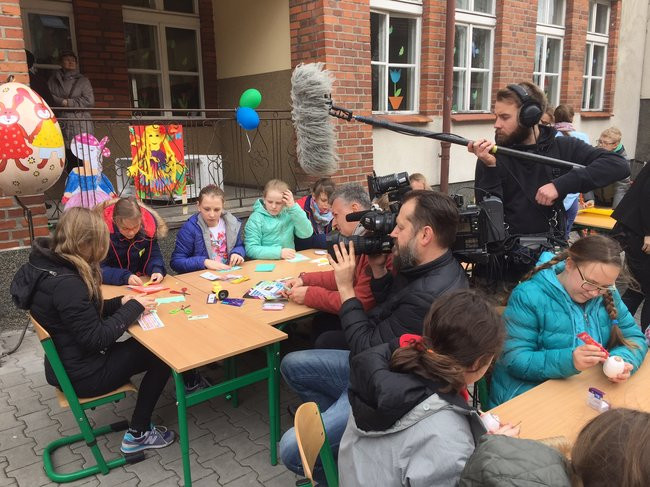 Wizyta aktorki Julii Wróblewskiej