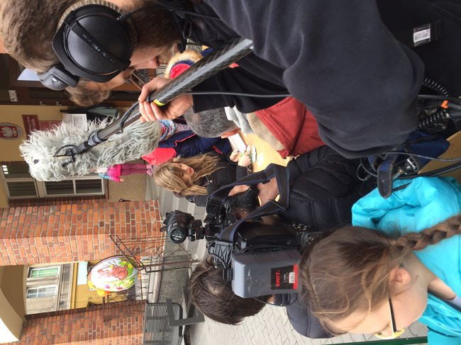 Wizyta aktorki Julii Wróblewskiej