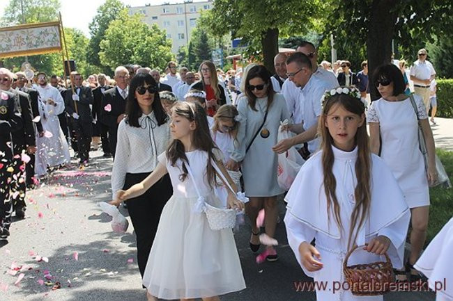 Procesja Bożego Ciała na Jezioranach