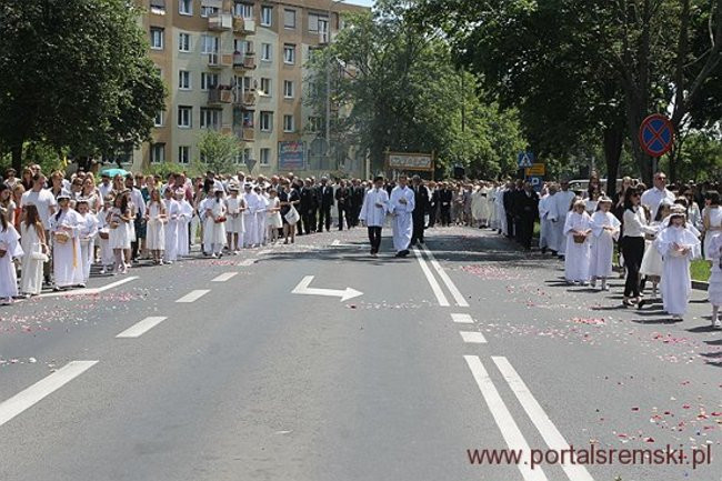 Procesja Bożego Ciała na Jezioranach