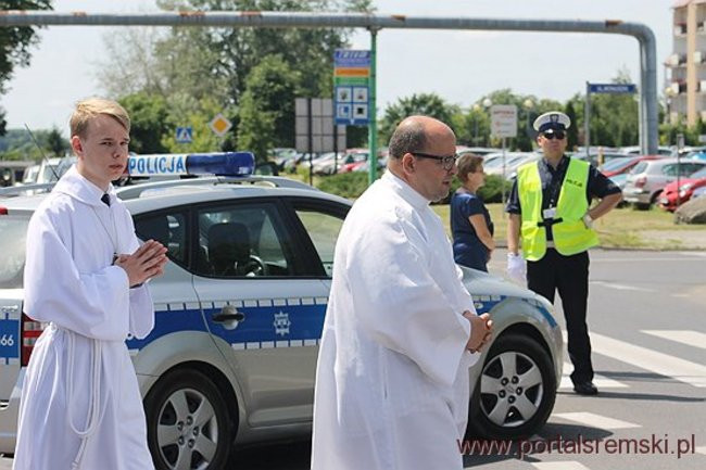 Procesja Bożego Ciała na Jezioranach