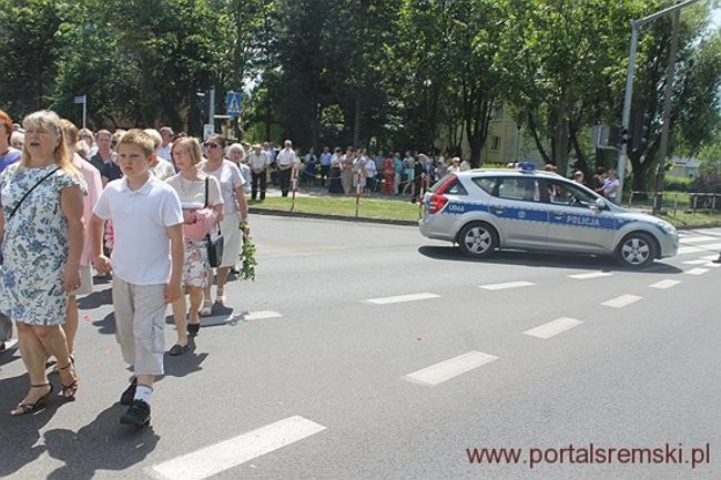 Procesja Bożego Ciała na Jezioranach