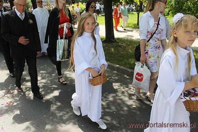 Procesja Bożego Ciała na Jezioranach