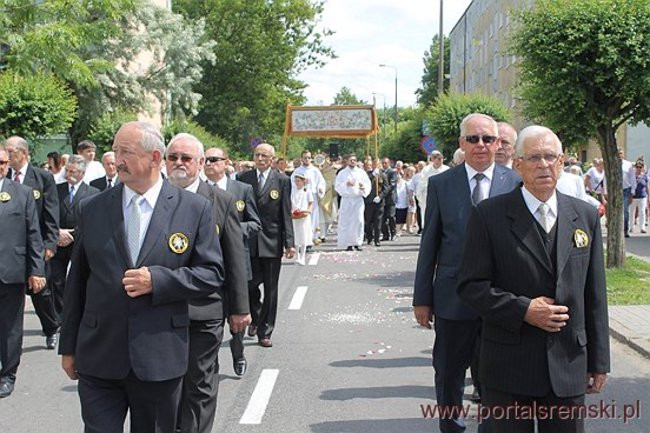 Procesja Bożego Ciała na Jezioranach