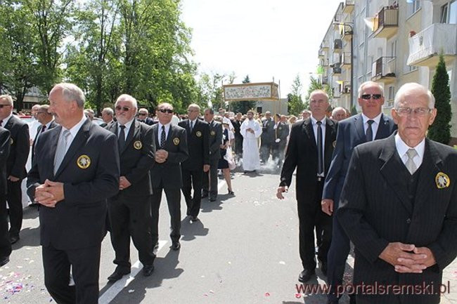 Procesja Bożego Ciała na Jezioranach