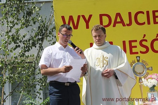 Procesja Bożego Ciała na Jezioranach