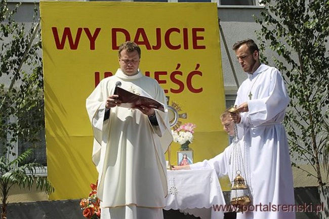 Procesja Bożego Ciała na Jezioranach