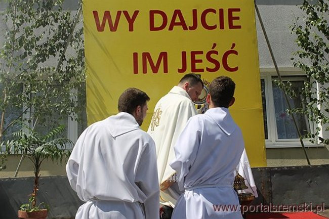 Procesja Bożego Ciała na Jezioranach