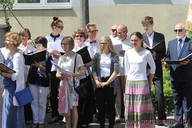 Procesja Bożego Ciała na Jezioranach