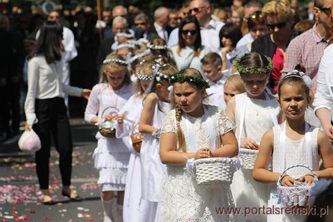 Procesja Bożego Ciała na Jezioranach
