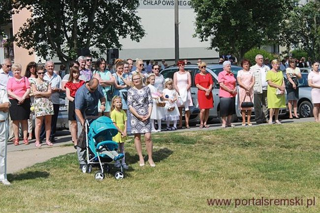 Procesja Bożego Ciała na Jezioranach