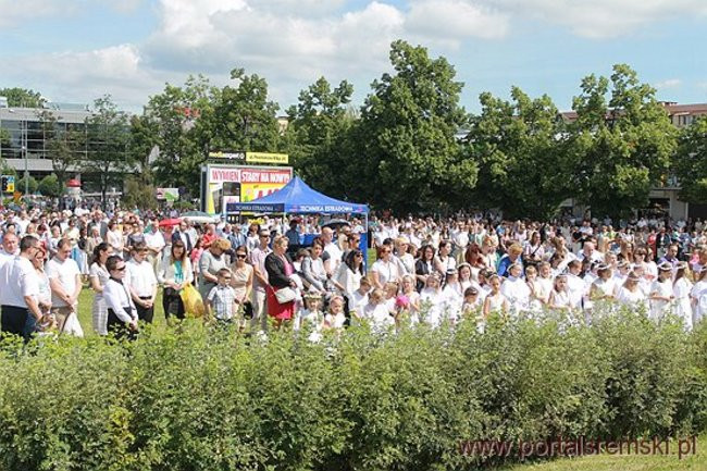 Procesja Bożego Ciała na Jezioranach