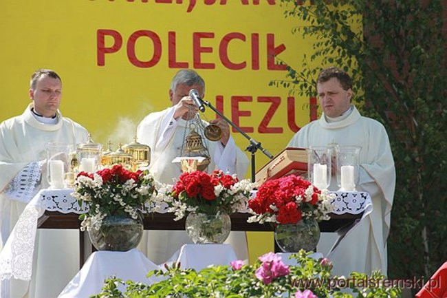 Procesja Bożego Ciała na Jezioranach