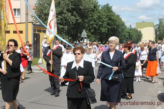 Procesja Bożego Ciała na Jezioranach