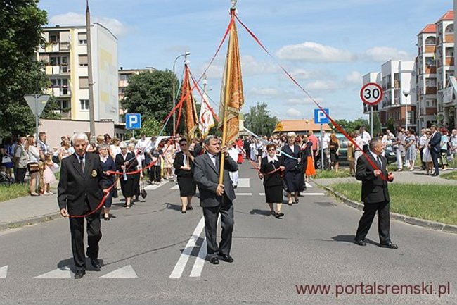 Procesja Bożego Ciała na Jezioranach