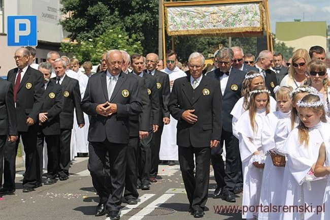 Procesja Bożego Ciała na Jezioranach