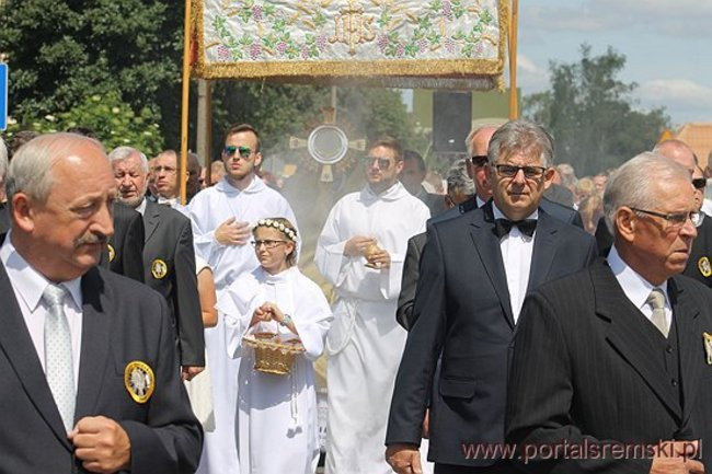 Procesja Bożego Ciała na Jezioranach