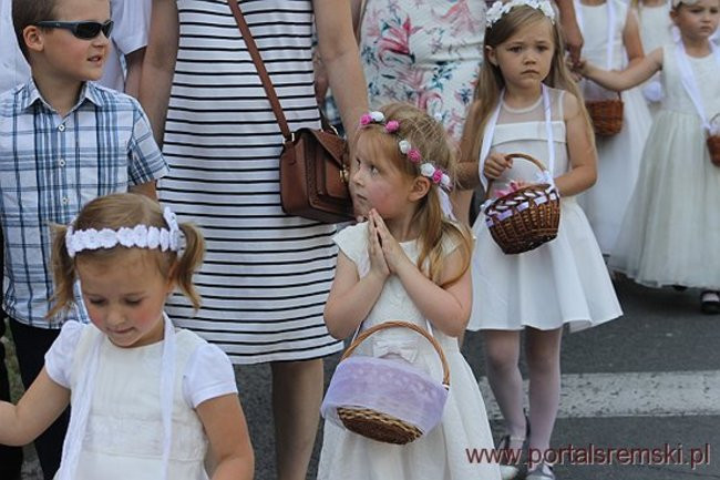 Procesja Bożego Ciała na Jezioranach