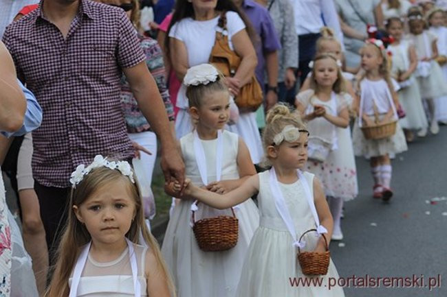 Procesja Bożego Ciała na Jezioranach