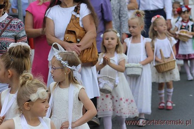 Procesja Bożego Ciała na Jezioranach