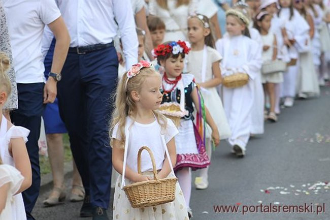 Procesja Bożego Ciała na Jezioranach