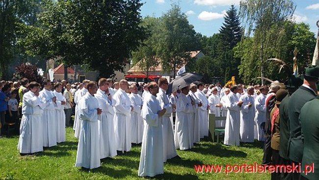 Pielgrzymowali mężczyźni