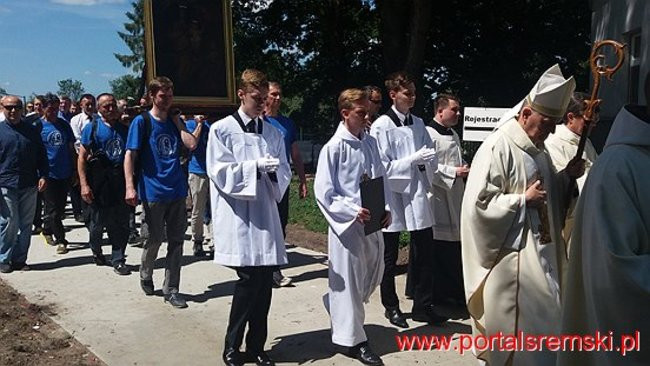 Pielgrzymowali mężczyźni