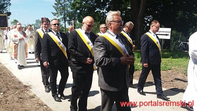 Pielgrzymowali mężczyźni