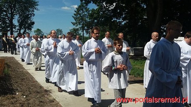 Pielgrzymowali mężczyźni