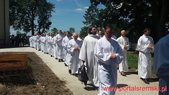 Pielgrzymowali mężczyźni