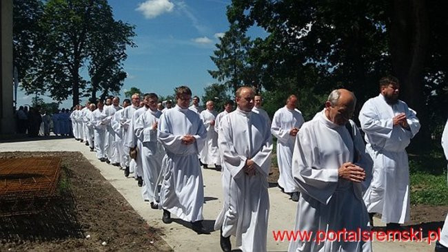 Pielgrzymowali mężczyźni