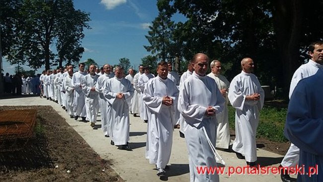 Pielgrzymowali mężczyźni