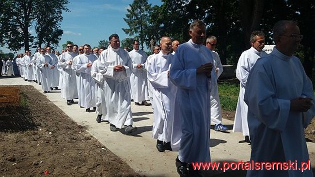 Pielgrzymowali mężczyźni