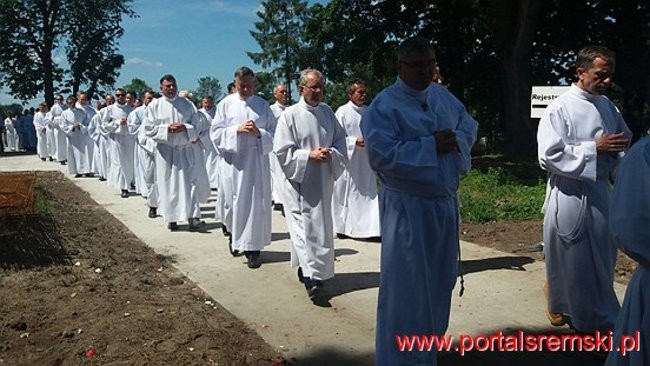 Pielgrzymowali mężczyźni