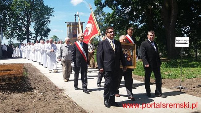 Pielgrzymowali mężczyźni