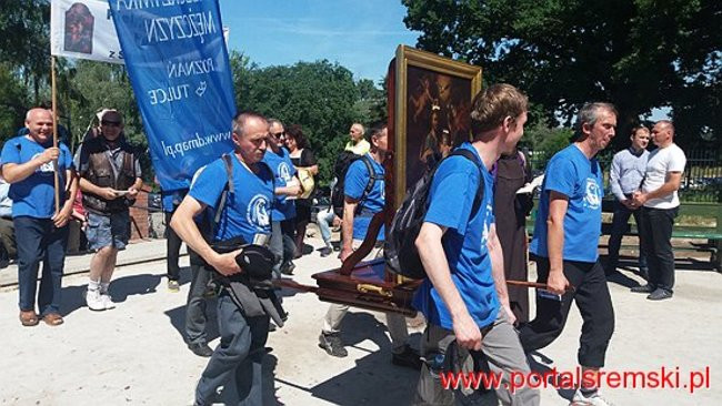 Pielgrzymowali mężczyźni