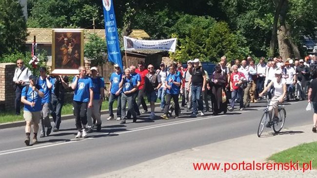 Pielgrzymowali mężczyźni