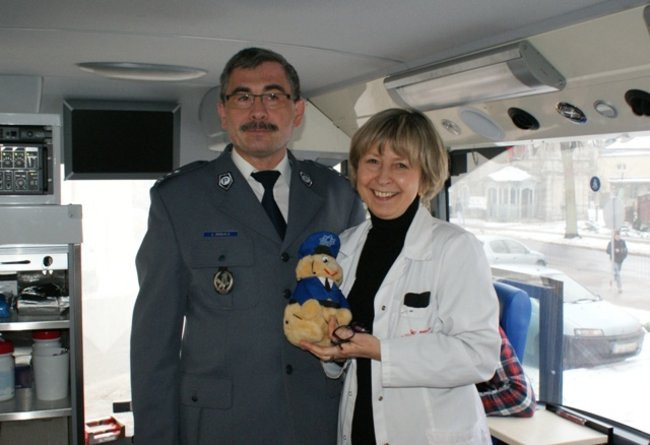 Piękny gest policjantów