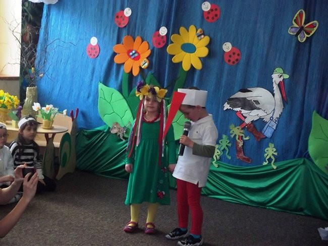 Dzieci powitały wiosnę