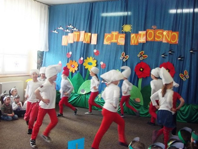 Dzieci powitały wiosnę