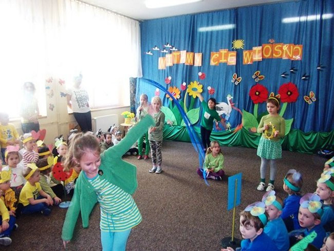 Dzieci powitały wiosnę