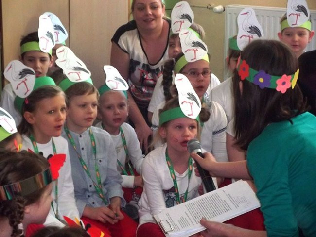 Dzieci powitały wiosnę