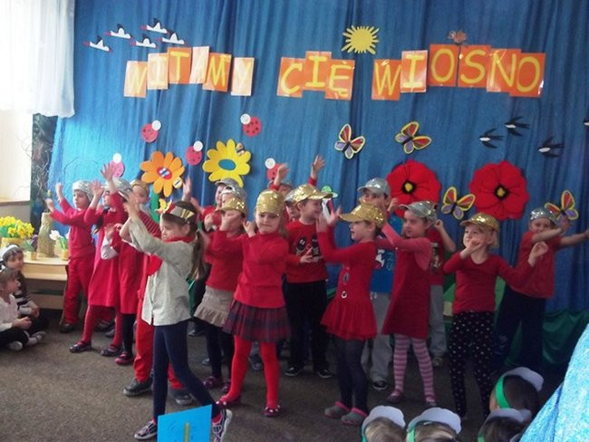 Dzieci powitały wiosnę