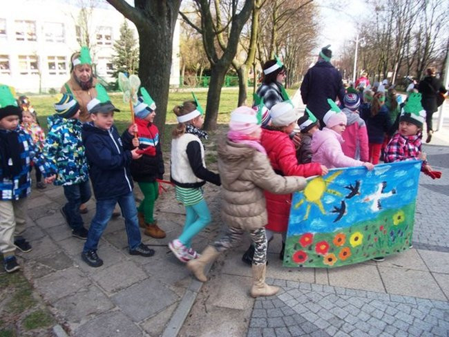 Dzieci powitały wiosnę